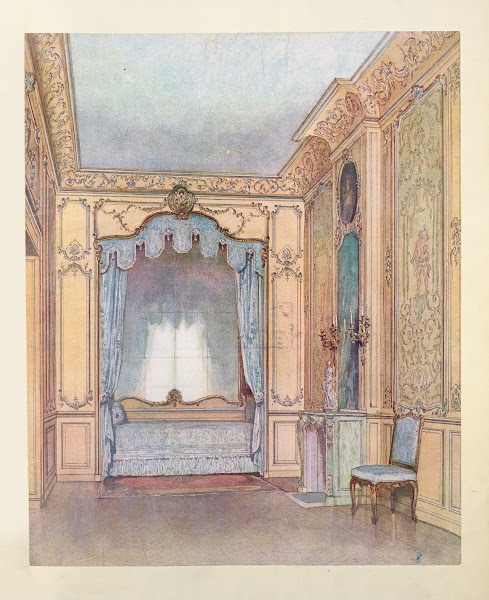 Chambre a coucher composée daprés celle de Ninon de Lenclos 1907