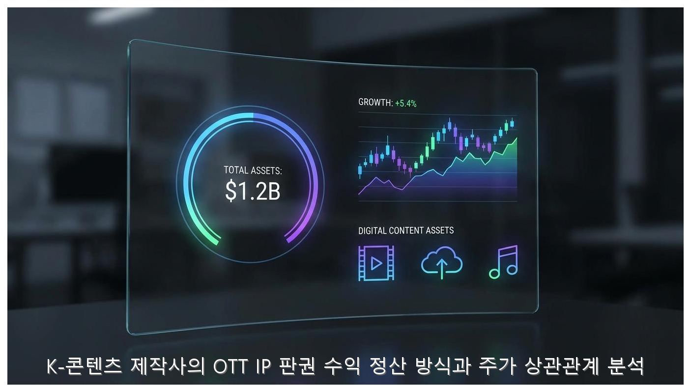 K-콘텐츠 제작사의 OTT IP 판권 수익 정산 방식과 주가 상관관계 분석 핵심 안내 및 분석 인포그래픽 (7)