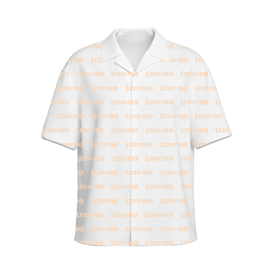 AOP UNO Short sleeve button up shirt