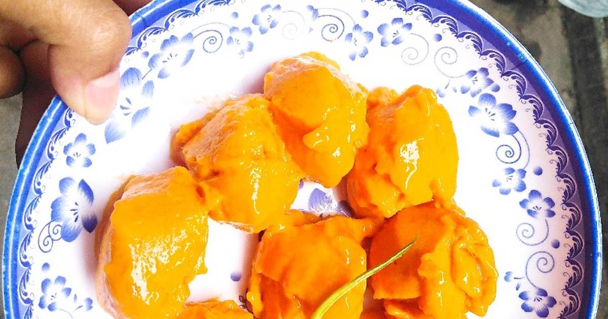 Kem xoài không dùng máy