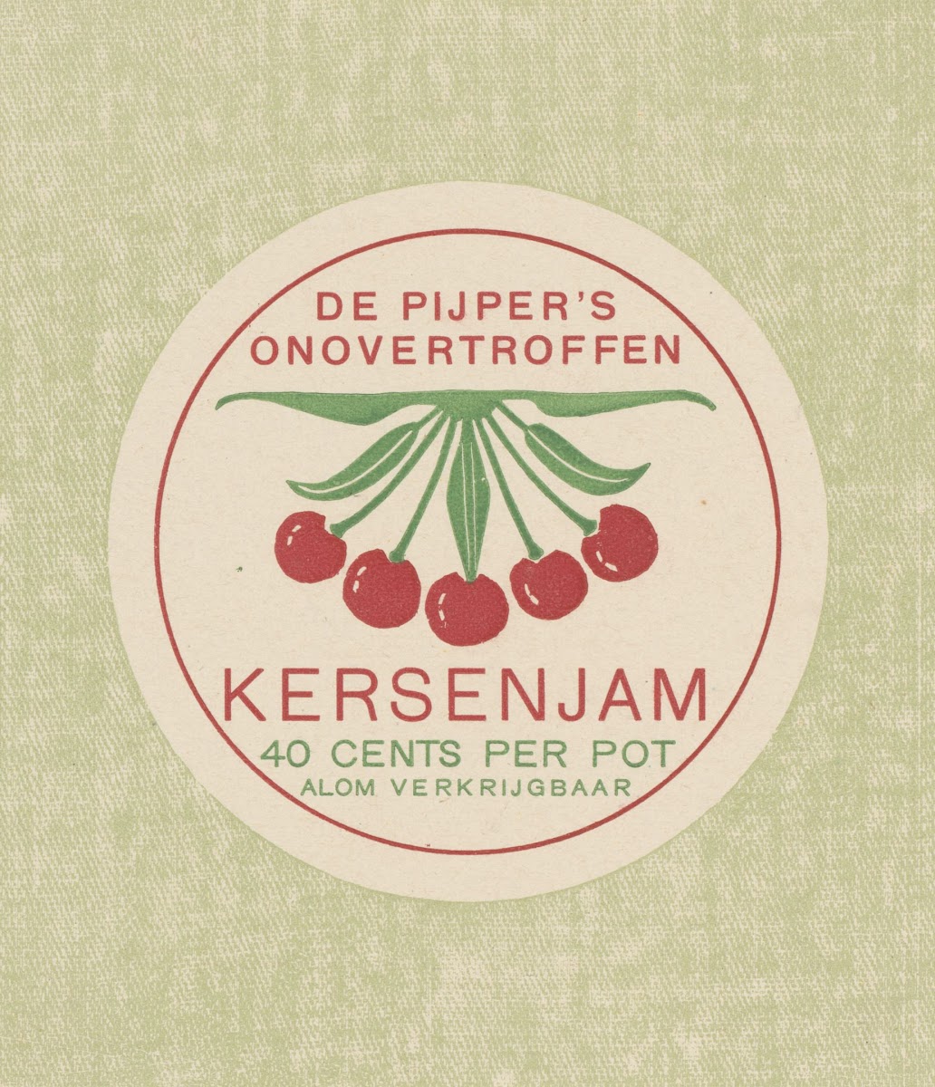 Advertentie voor De Pijpers kersenjam 1884   1952
