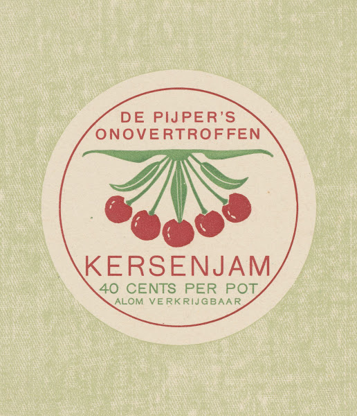 Advertentie voor De Pijpers kersenjam 1884   1952