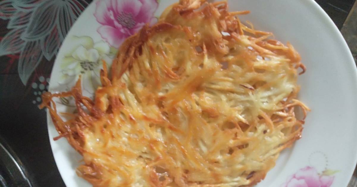 Bánh khoai rán