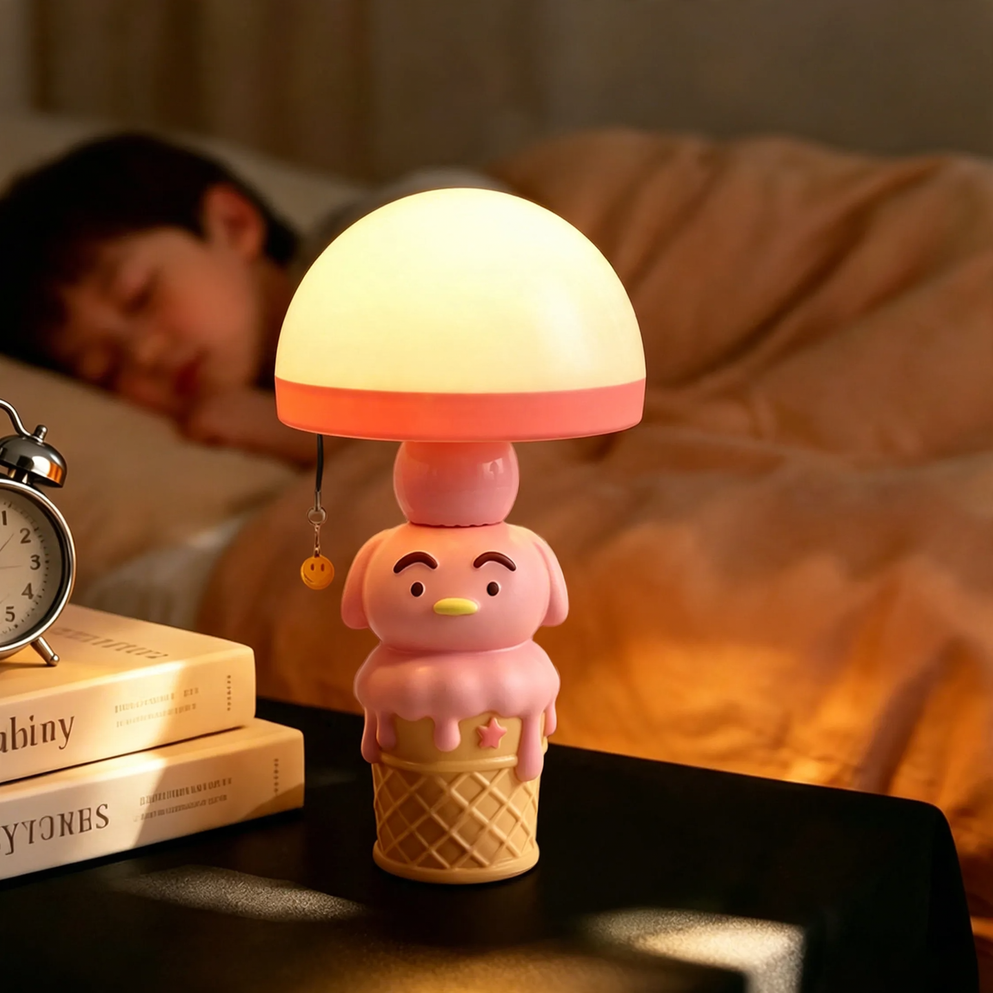 Melody Ice Cream Night Light with Color Change