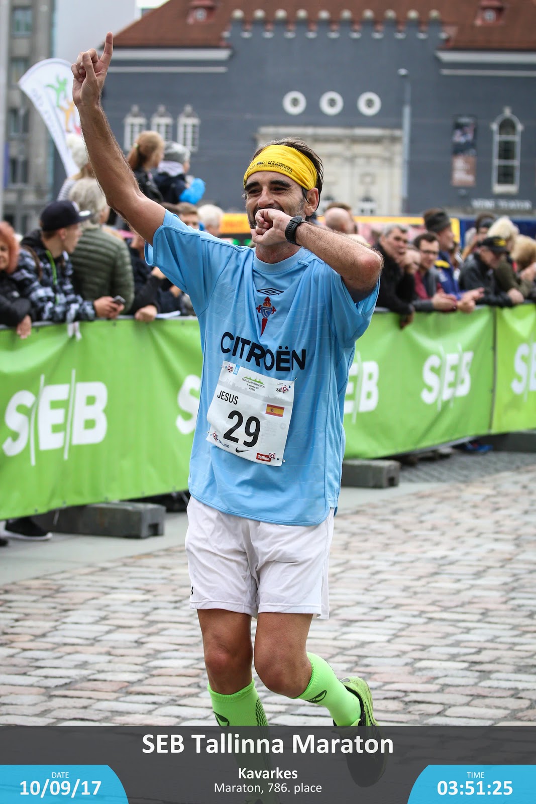 Fotografía finisher de TALLIN MARATHON