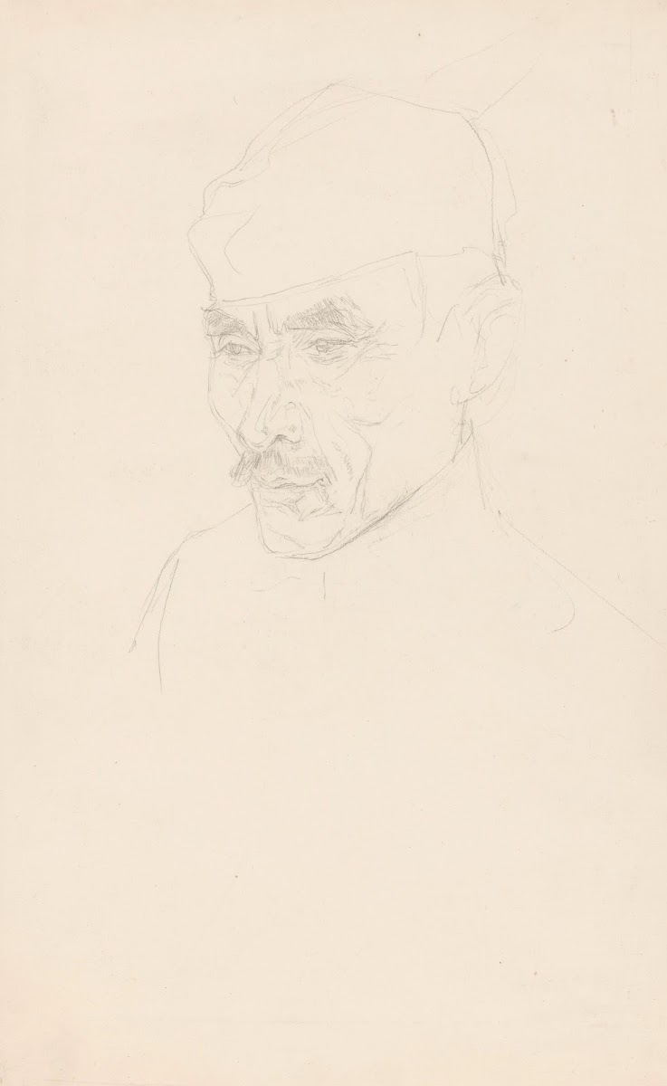 Portret van een Javaan schets 1874   1925