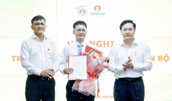PVCFC bổ nhiệm lãnh đạo mới, kiện toàn toàn diện Ban lãnh đạo Nhà máy Đạm Cà Mau