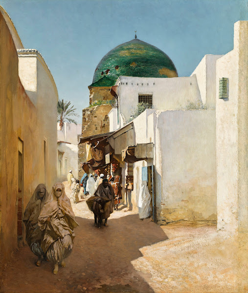 A sunlit street