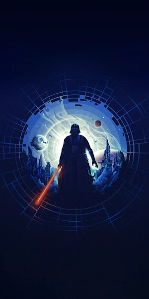 Anakin Skywalker, Star Wars, World, Stairs Full HD iPhone Wallpaper Background