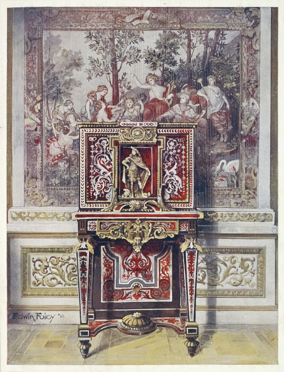 Coffret de mariage Boulle Musée du Louvre Paris 1910   1911