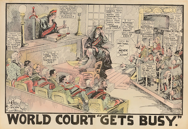 World Court Gets Busy 1918