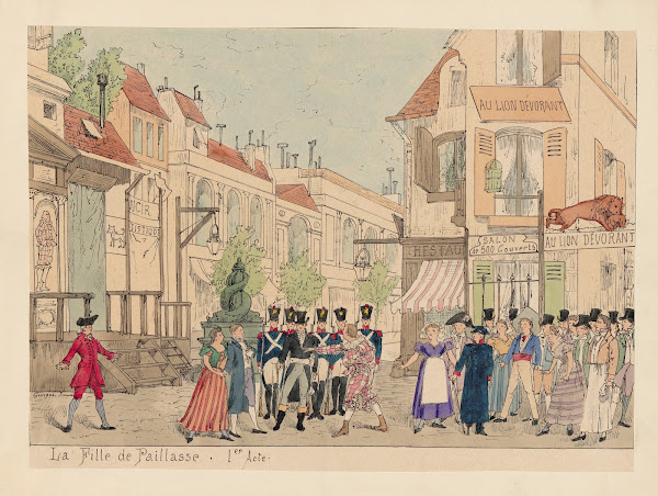 La fille de Paillasse Ier Acte 1894