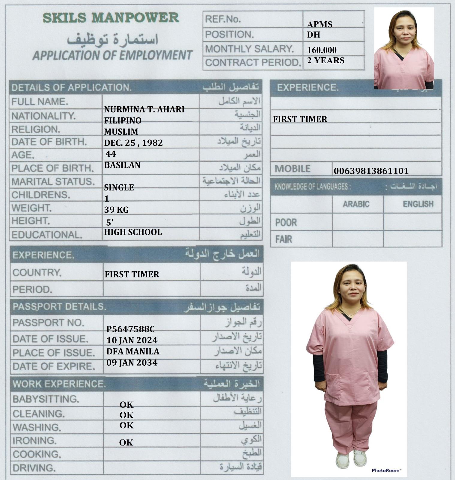 NURMINA T. AHARI