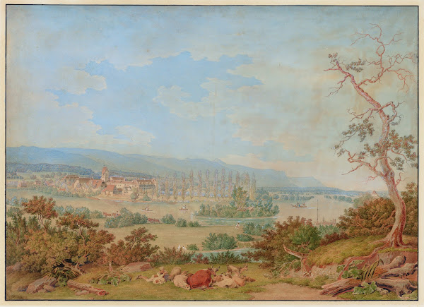 Gottstatt Kloster von Südwesten