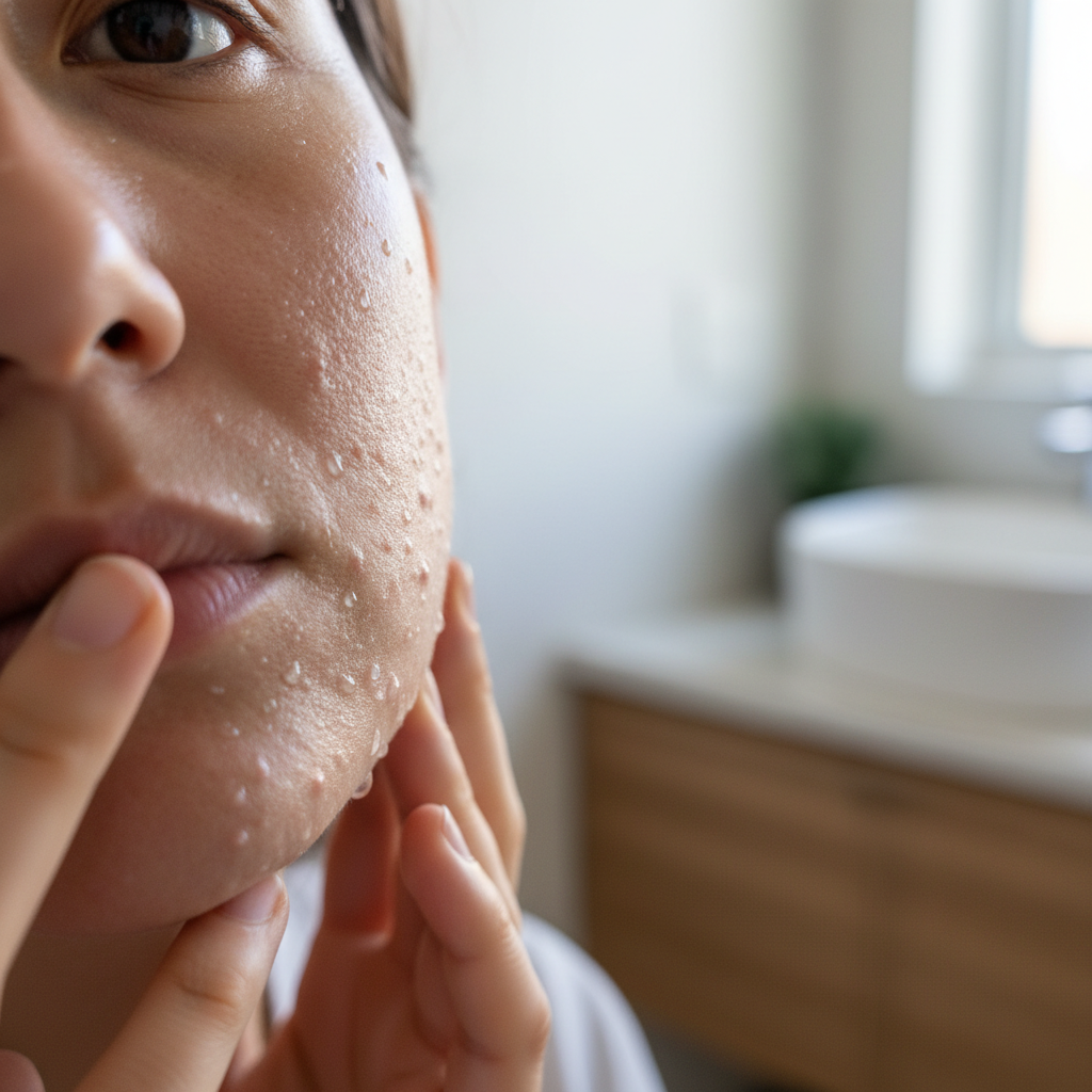 📢 세수할 때마다 만져지는 오톨도톨한 것, 정체가 뭘까요?