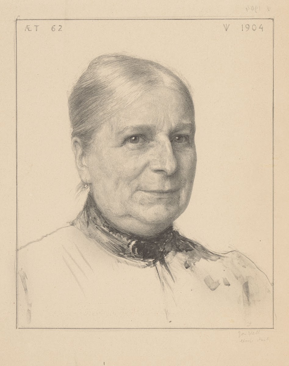 Portret van Hester den Tex Boissevain 1904