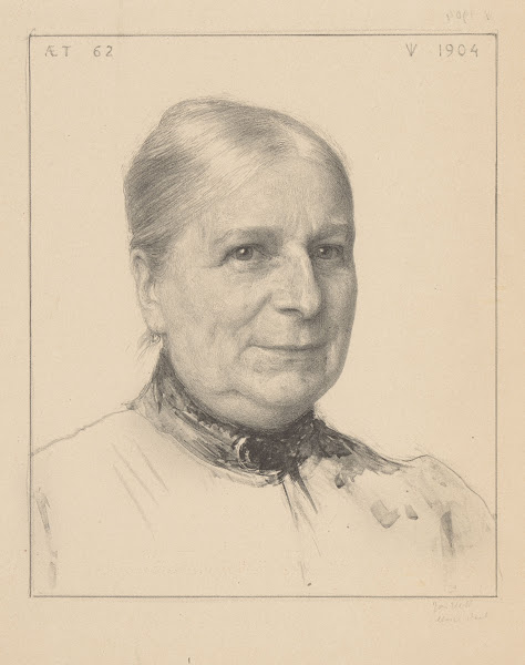 Portret van Hester den Tex Boissevain 1904