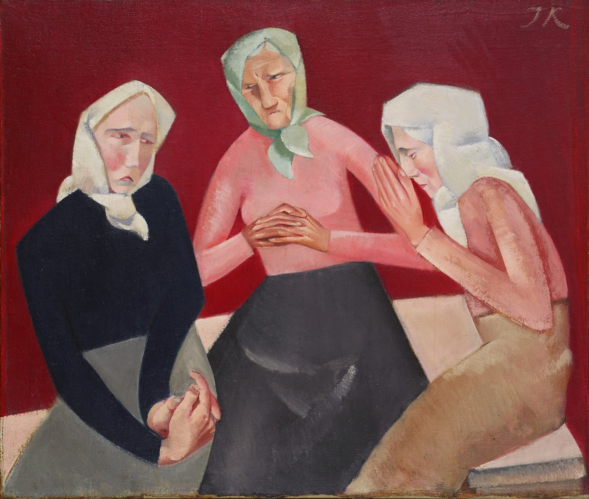 Three Old Ladies 1916