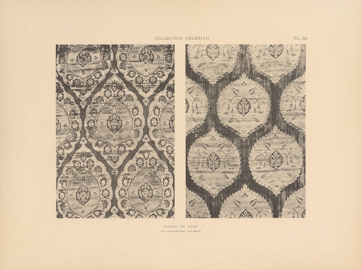 La collection Kelekian Etoffes  tapis dOrient  de Venise Pl032 1900