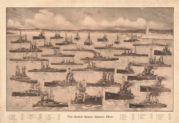 The United States Atlantic Fleet 1914