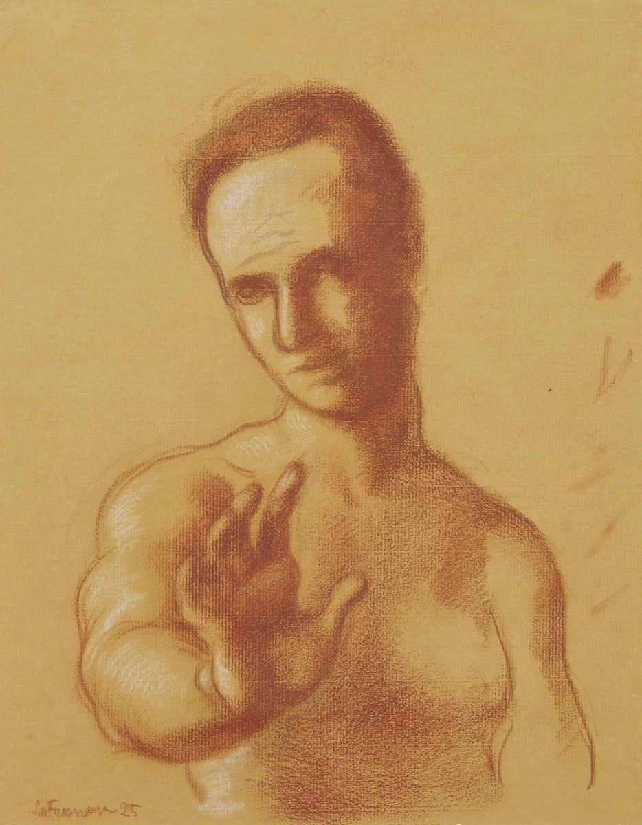 Lhomme au bras tendu 1925