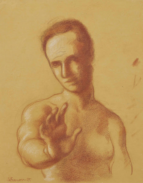 Lhomme au bras tendu 1925