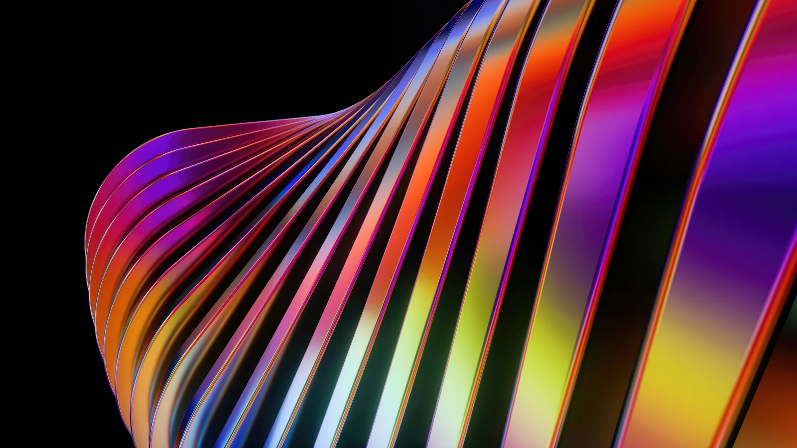 Whispering Strokes Abstract 4K Desktop Wallpaper Background [3840x2160] Free Download