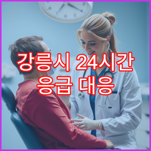 강릉시 24시간 응급 대응 가능한 전문병원 야간진료 체계