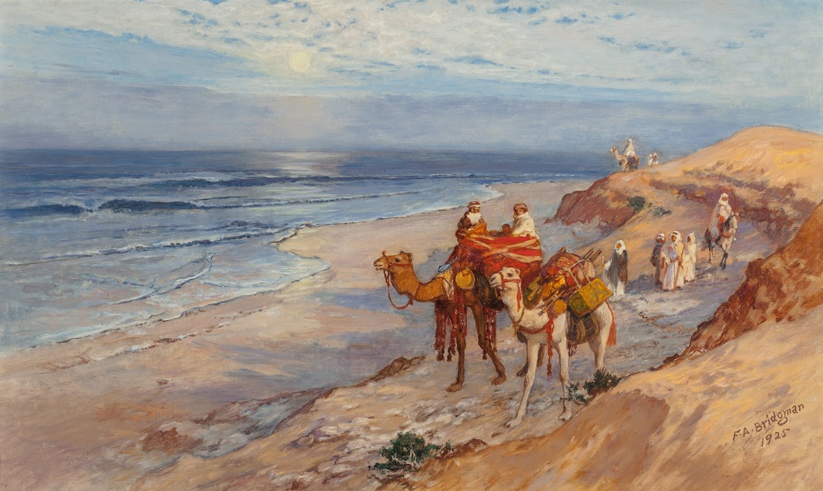 Sur la côte de Tanger lAtlantique 1925