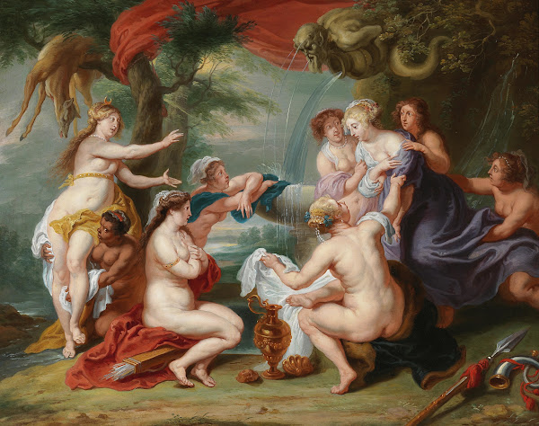 Diana discovering Callistos pregnancy
