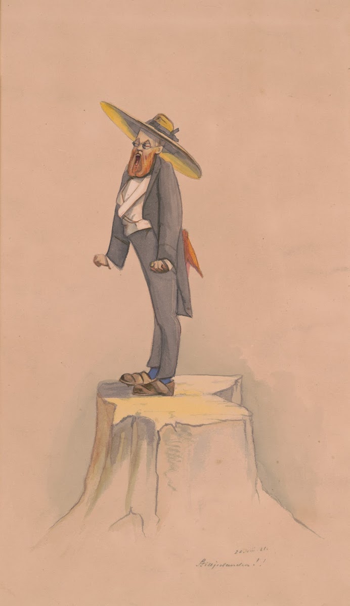 Attention Lieutenant Colonel Henry von Trebra 1861
