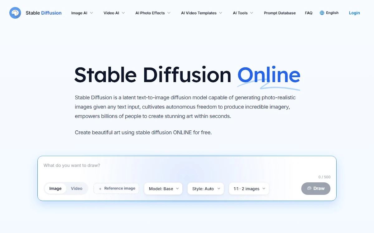 Captura de Stable Diffusion Database