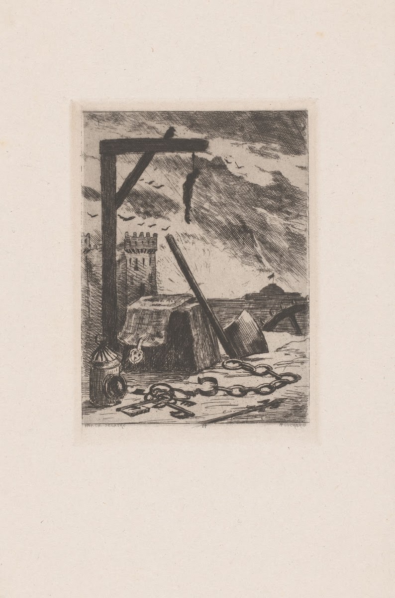 Keys chains and axe for a gallows 1856 1897 1856 1897