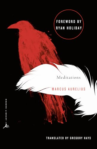 The flat front book cover for Meditations by Marcus Aurelius