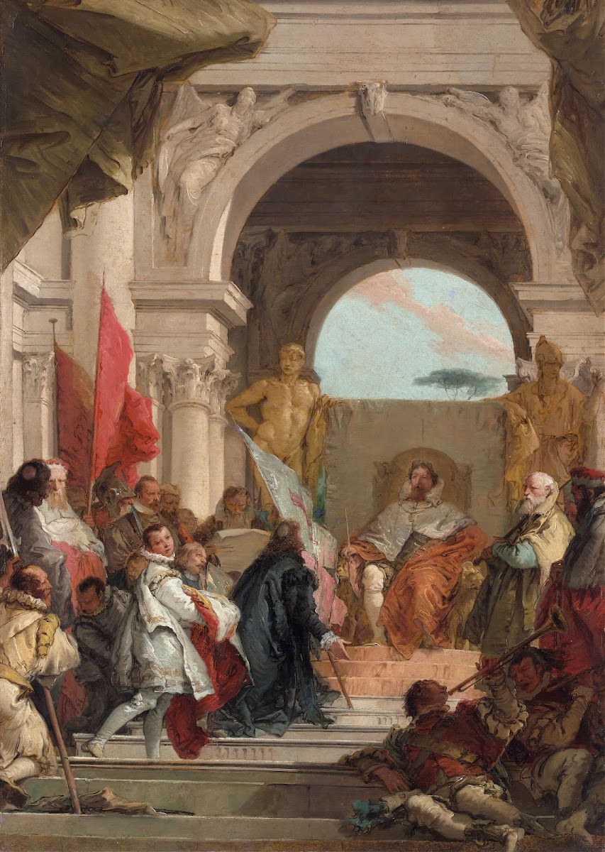 The Investiture of Bishop Harold as Duke of Franconia ca 175152