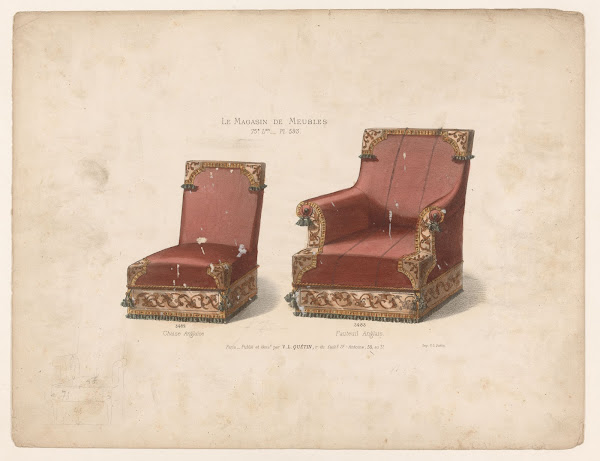 Chaise Anglaise  Fauteuil Anglais 1832   1904