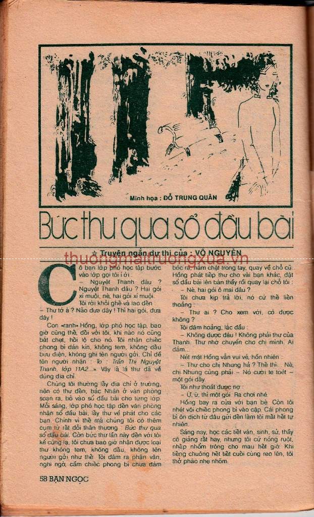 Tập san thơ văn : Bạn ngọc (số 7 - 1992) - Trang 51