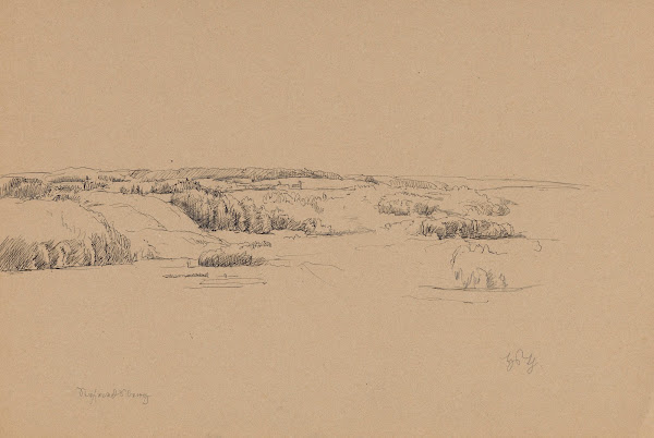 Landscape from the Surroundings of Seyfriedsberg 1900
