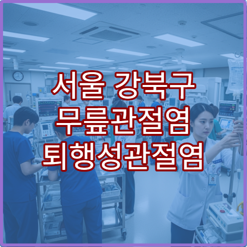 서울 강북구 무릎관절염 퇴행성관절염 정형외과 히알루론산주사