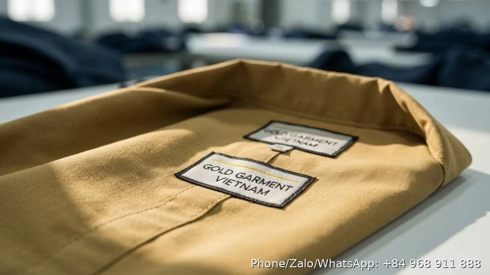Cagoule Shirt - Gold Garment Vietnam