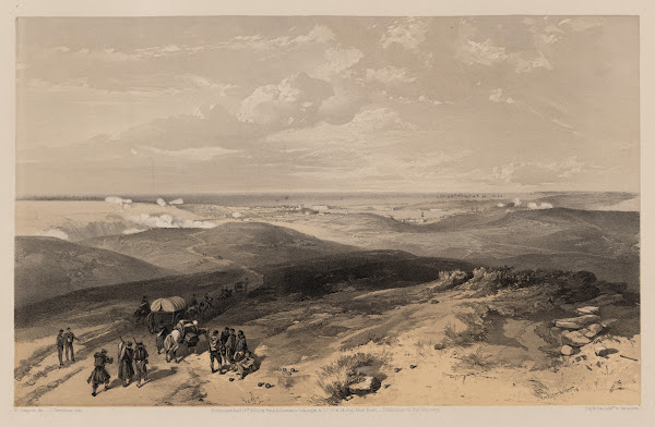 Sebastopol from the rear of the English batteries 1855