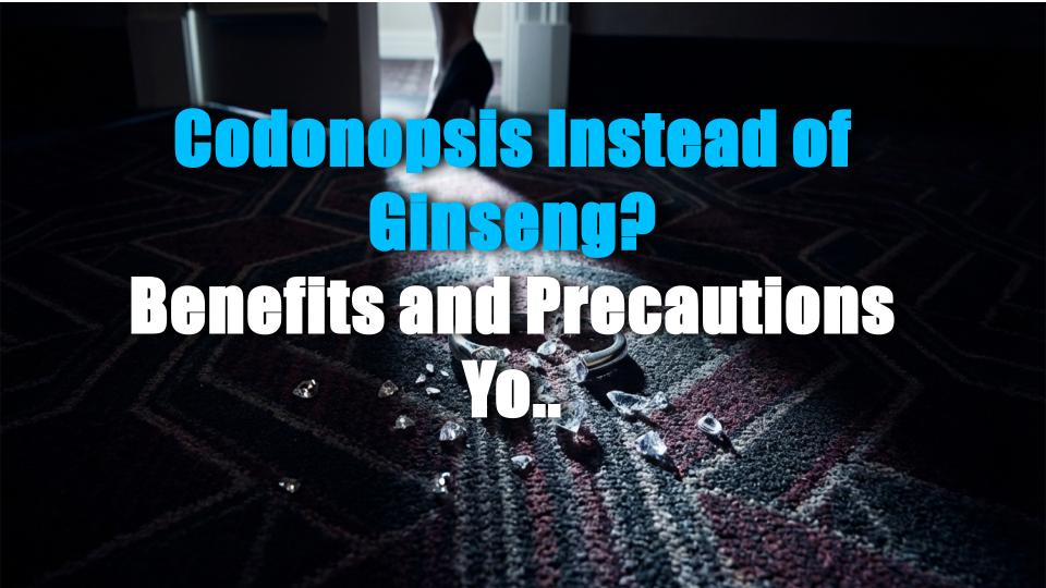 Codonopsis Instead of Ginseng? Benefits and Precautions You Cant Afford to Miss