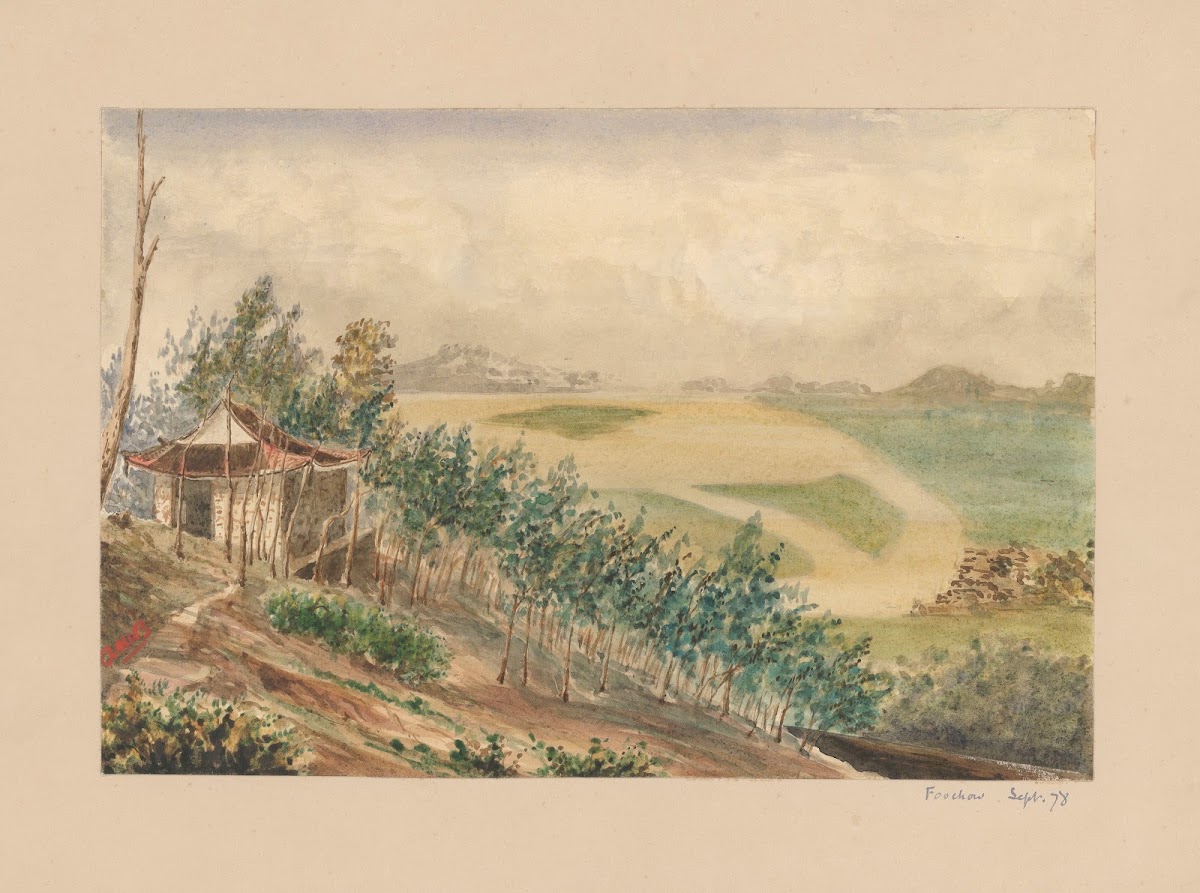 25 aquarelles par Auguste Mouillesaux de Bernières Pl02 1879