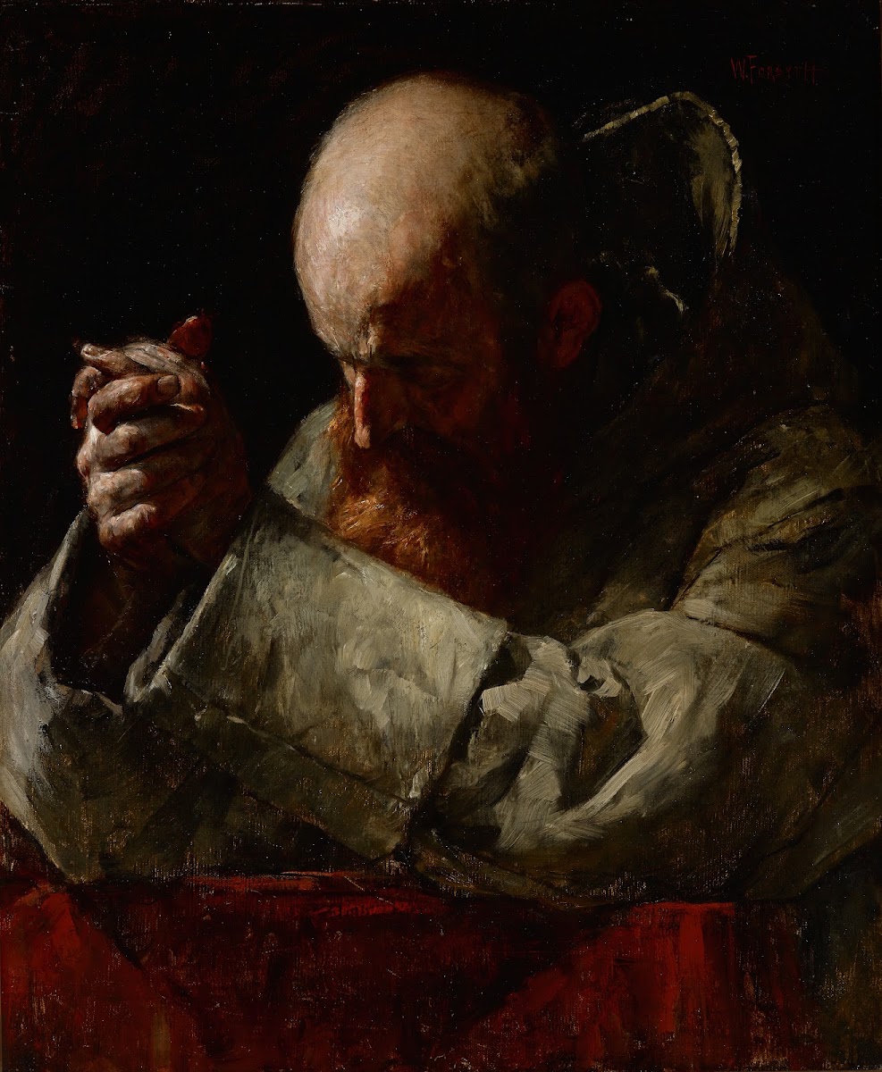 Praying Monk about 1882 1885