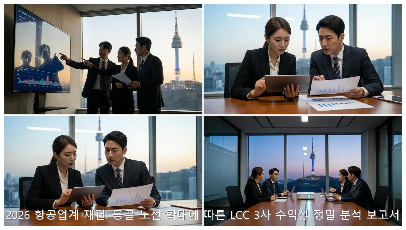 2026 항공업계 재편: 몽골 노선 확대에 따른 LCC 3사 수익성 정밀 분석 보고서 핵심 안내 및 분석 인포그래픽 (7)