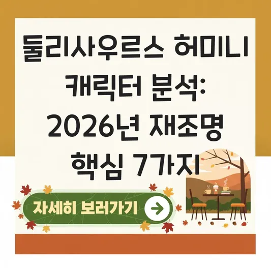 둘리사우르스 허미니 캐릭터 분석