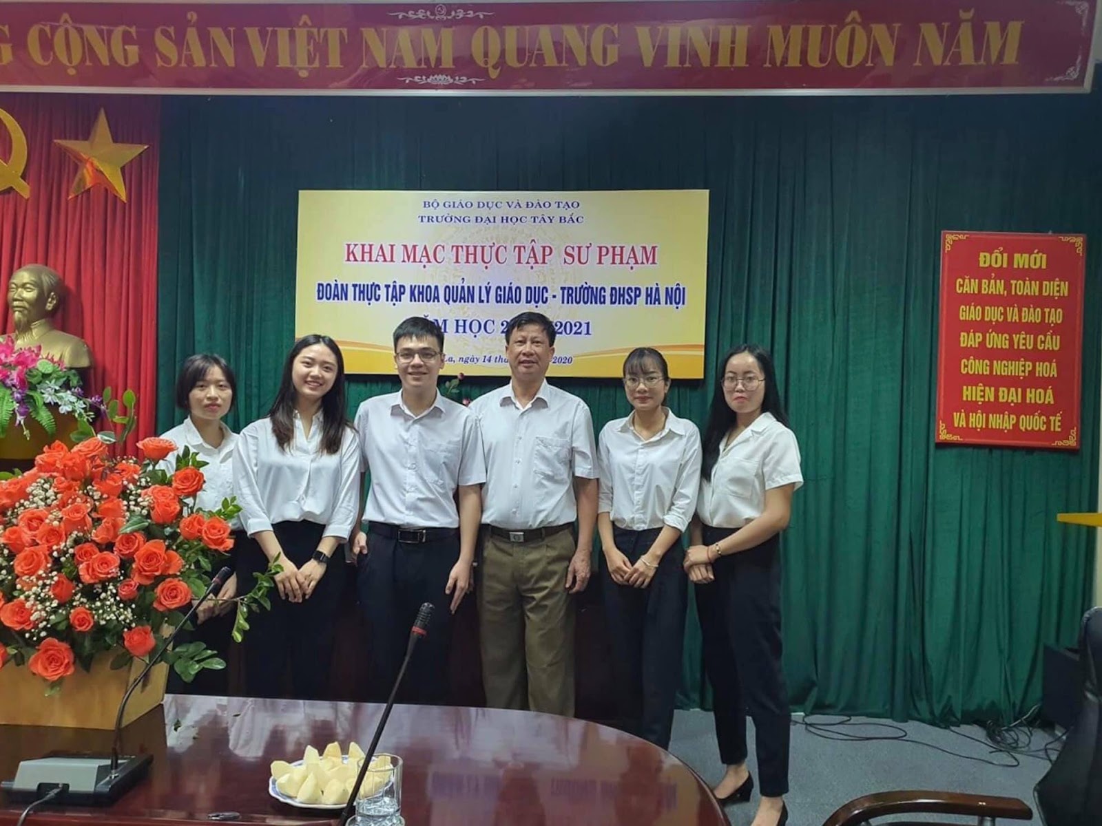 Thư của Giáo sinh thực tập Trường Đại học Sư phạm Hà Nội gửi tới các thầy cô Trường Đại học Tây Bắc