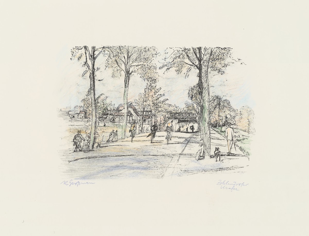 Zehlendorfer Straße Um Berlin 1910s