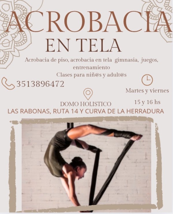 Acrobacia en tela