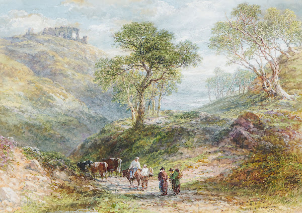 Castel Dinas Bran North Wales 1870